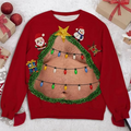 Ugly Christmas Sweaters for Men Women 2026 Santa Funny Christmas Pullover